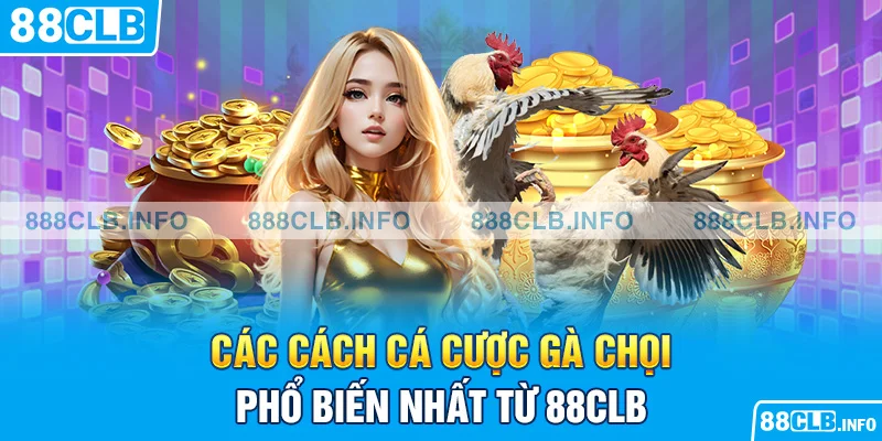 Các cách cá cược gà chọi phổ biến nhất từ 88Clb