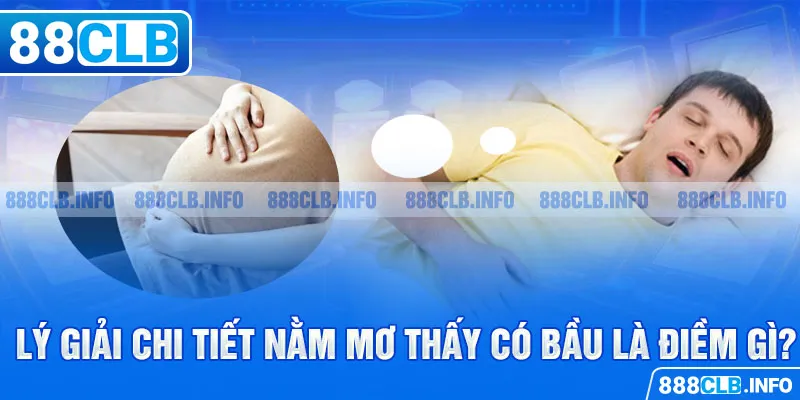 Lý giải chi tiết nằm mơ thấy có bầu là điềm gì?